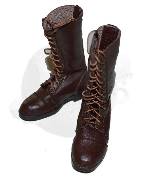 BBK Winter Warrior Porcupine Squad Barnes: Leather Boots (Brown)