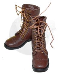 Soldier Story WWII U.S. 101st Airborne Div. 1st Battalion 506th PIR, Private First Class: Genuine Leather Corcoran Jump Boots