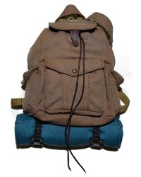 Toys Era The Last Father: Backpack (Brown) & Sleeping Bag Roll (Blue)