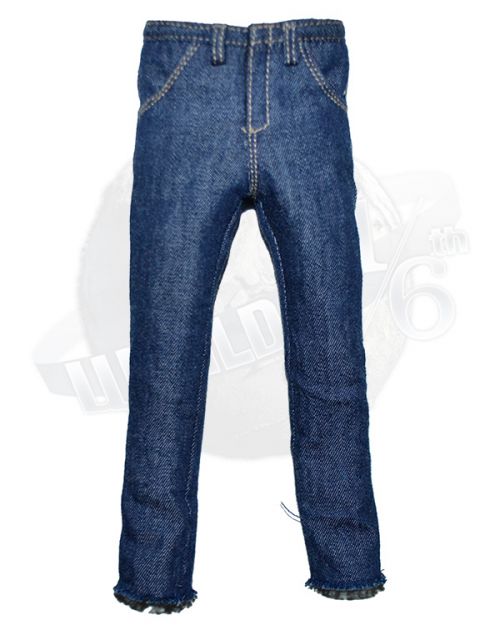 Win C. Studio Legendary Pacifist Singer: Faded Jean Trousers (Blue)