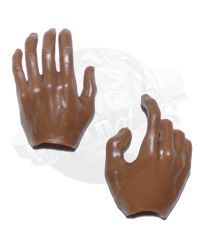 Black Right Hand Trigger & Left Hand Relaxed Hand Set