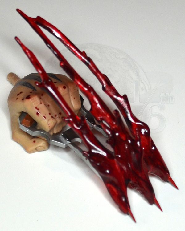 New Low Price!  Dam Toys Gangsters Kingdom Diamond 5 Ralap + Ghost: Hand With Steel Talons (Blood Effect)