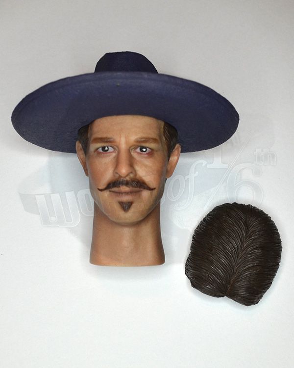 Redman Toys The Cowboy Doc: Headsculpt With Cowboy Hat & Hair Replacement