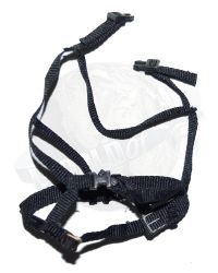 Toy Soldier Modern Military Suspenders & Belt (Black)