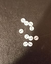 Micro Buttons (White)