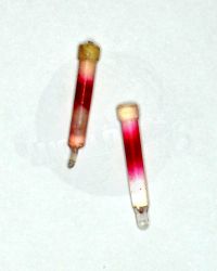 Very Hot Toys USSOCOM Navy Seal UDT:  Micro Cyalume ChemLight Military Grade Chemical Light Sticks x 2 (Red)