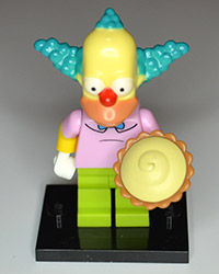 Lego The Simpsons Krusty The Clown Figure