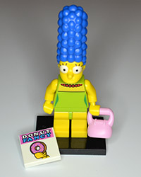Lego The Simpsons Marge Simpson Figure