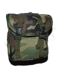 Dam Toys Navy Seal Recon Team Sniper: Woodland Camouflaged Butt Pouch