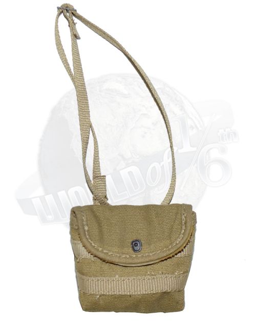 DID American Infantryman of Expeditionary Force 1917 Buck Jones: Canvas Ammunition Satchel Shoulder Bag