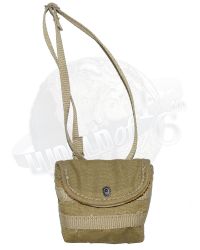 DID American Infantryman of Expeditionary Force 1917 Buck Jones: Canvas Ammunition Satchel Shoulder Bag