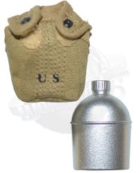 DID American Infantryman of Expeditionary Force 1917 Buck Jones: Canteen With Pouch