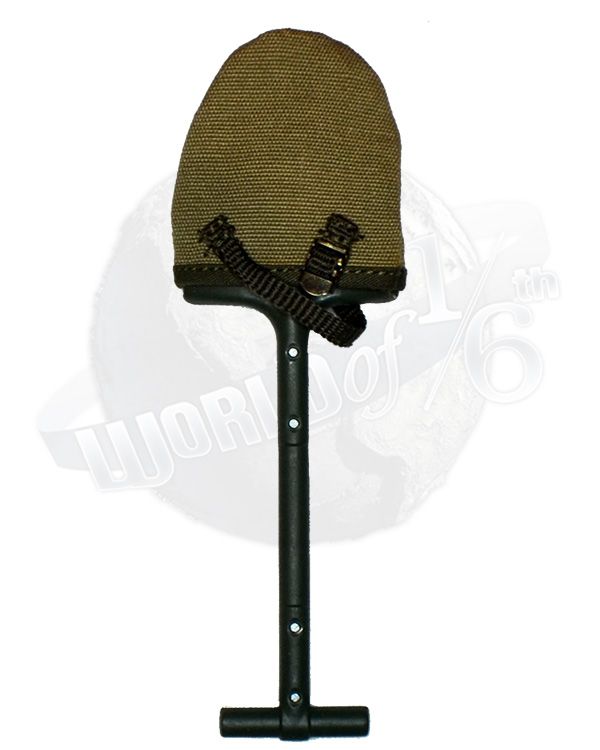 Alert Line WWII US Marine Corps Browning Automatic Rifle (BAR) Gunner: T-Handle Shovel With Cover