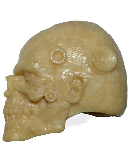 World of One Sixth Originals UNPAINTED Cyber Skull Head Sculpt #2