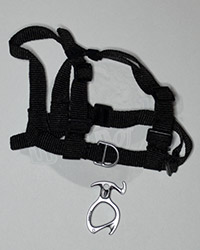 Dam Toys Spetsnaz FSB Alpha Group: Tactical Rappelling Harness With Petzl Descender
