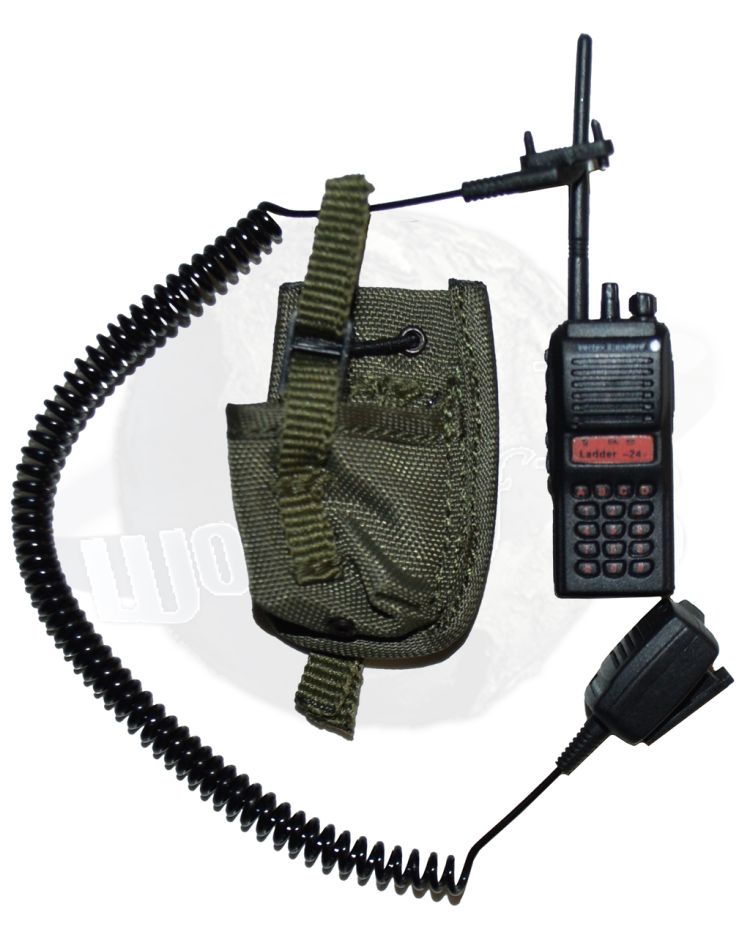 Dam Toys Spetsnaz Dagestan: Radio PTT With VX Radio Pouch (OD)