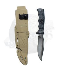 Dam Toys Operation Red Wings - Navy SEALS SDV Team 1 Corpsman: SOG Specialties Pup M37 Tactical Knife With Sheath