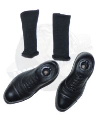 Dam Toys Vito Corleone: Dress Shoes with Sock Inserts (Black)