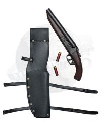 Dark Toys Max DX: Sawed Off Shotgun With Holster & Shells x 2