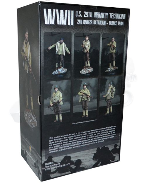 Facepool WWII US 29th Infantry Technical Sargent Upham - France 1944 [Special Edition] #2
