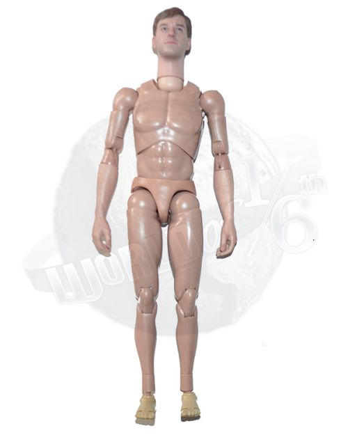 Facepool USMC Mortar Team “Sledge Hammer”: Figure Body With Head Sculpt & Molded Arms #2