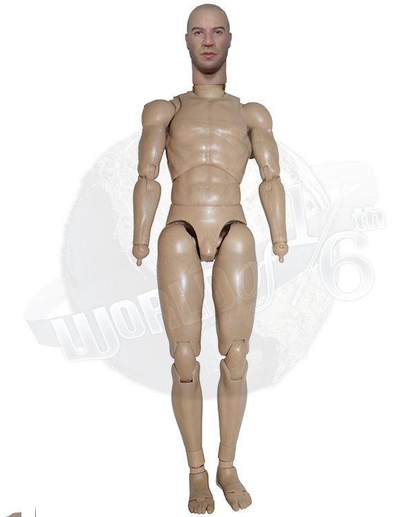 FacePool WWII US Ranger Private Rifleman France 1944: Head Sculpt & Figure Body (Vin Diesel) #2