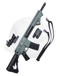 Flagset Toys Modern Battlefield End War V Ghost: M4 Carbine Rifle With Sight With Forward Grip, Laser & Sling