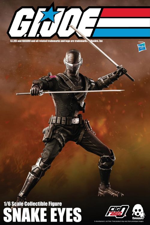 3A ThreeZero GI Joe Snake Eyes #7