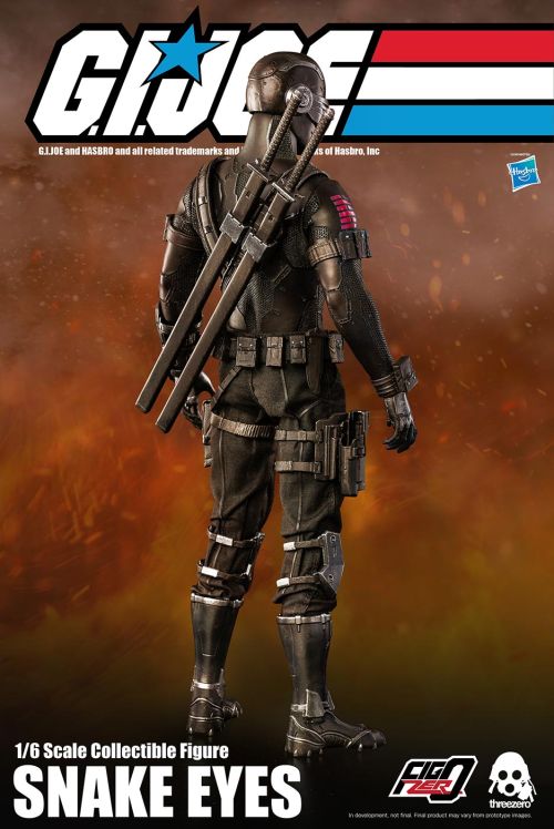 3A ThreeZero GI Joe Snake Eyes #11