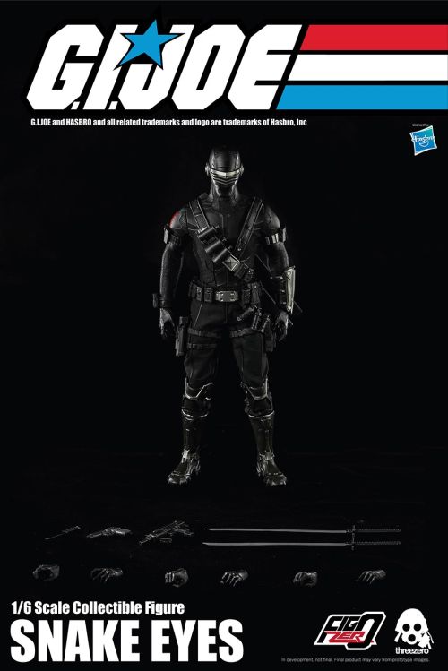 3A ThreeZero GI Joe Snake Eyes #12