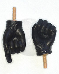DAM Toys Gangster's Kingdom - Spade J Memories: Trigger Gloved Handset (Black)