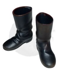 HM Toys Heartbreaking Cannibal: Weathered Tall Rancher Boots (Black)
