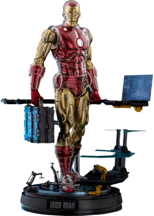 Hot Toys Iron Man (Deluxe) - The Origins Collection - Comics Masterpiece Series (Diecast) #22