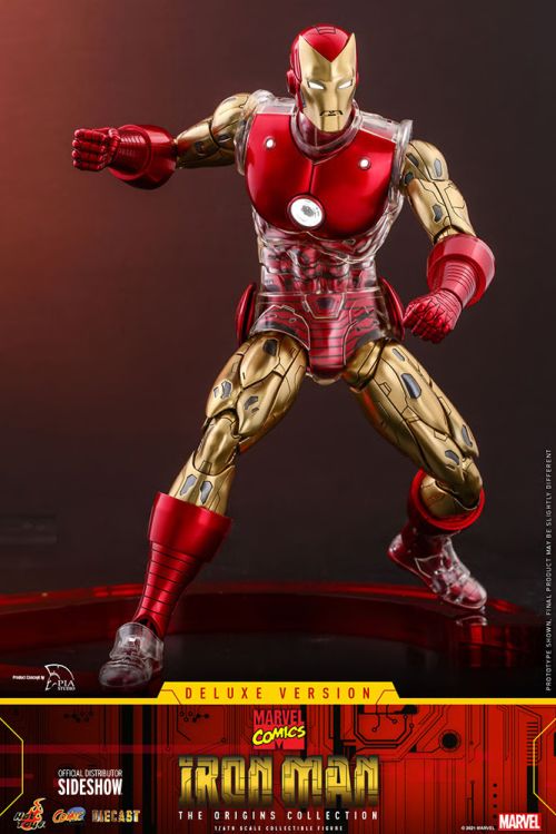 Hot Toys Iron Man (Deluxe) - The Origins Collection - Comics Masterpiece Series (Diecast) #3
