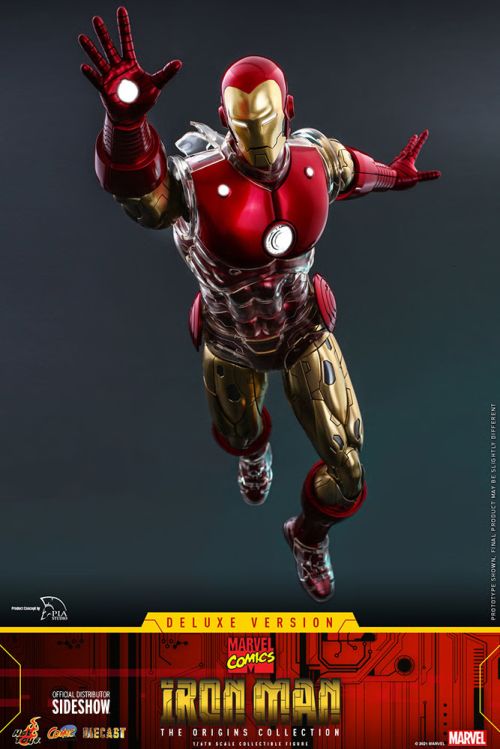 Hot Toys Iron Man (Deluxe) - The Origins Collection - Comics Masterpiece Series (Diecast) #4
