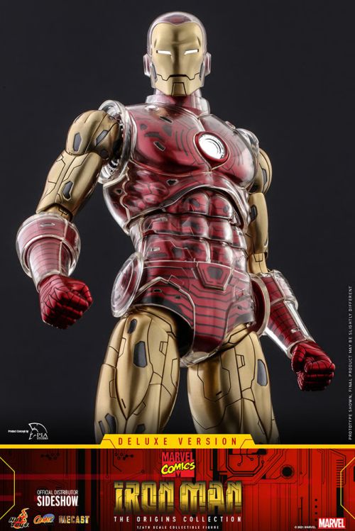 Hot Toys Iron Man (Deluxe) - The Origins Collection - Comics Masterpiece Series (Diecast) #5