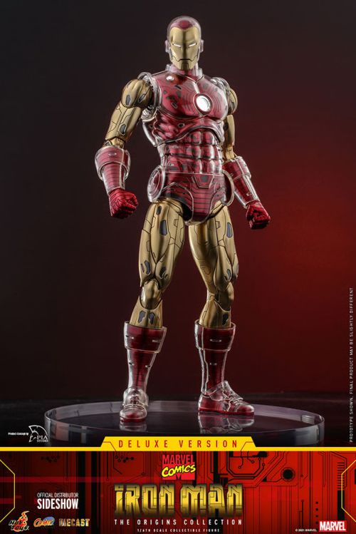 Hot Toys Iron Man (Deluxe) - The Origins Collection - Comics Masterpiece Series (Diecast) #7