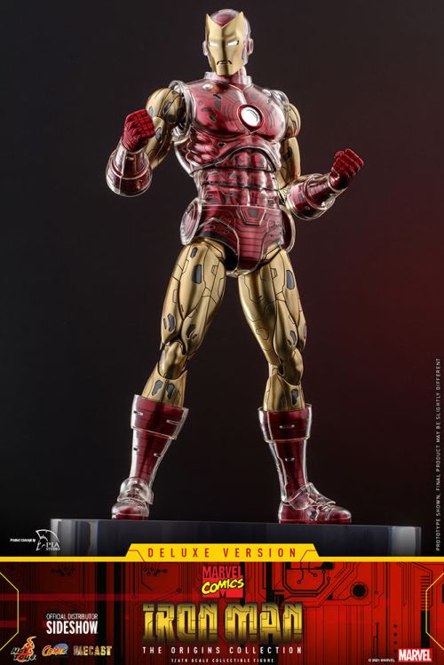 Hot Toys Iron Man (Deluxe) - The Origins Collection - Comics Masterpiece Series (Diecast) #8