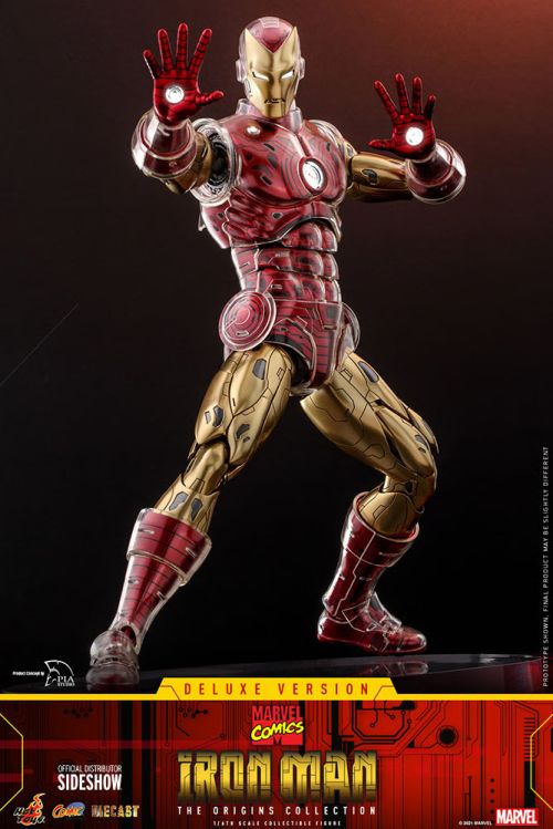 Hot Toys Iron Man (Deluxe) - The Origins Collection - Comics Masterpiece Series (Diecast) #9