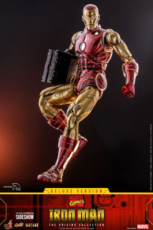 Hot Toys Iron Man (Deluxe) - The Origins Collection - Comics Masterpiece Series (Diecast) #10
