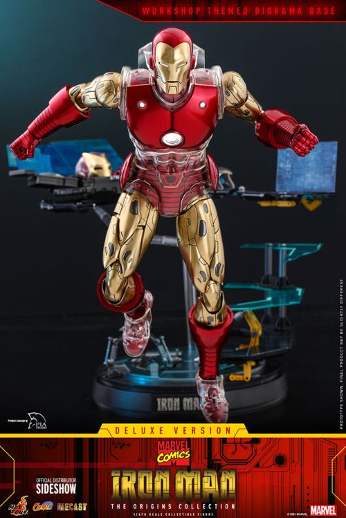 Hot Toys Iron Man (Deluxe) - The Origins Collection - Comics Masterpiece Series (Diecast) #15