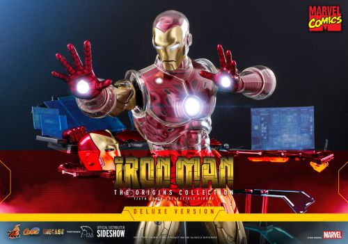 Hot Toys Iron Man (Deluxe) - The Origins Collection - Comics Masterpiece Series (Diecast) #23