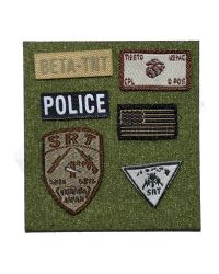 King's Toy U.S. Marine Corps Special Response Team: Patch Set x 6