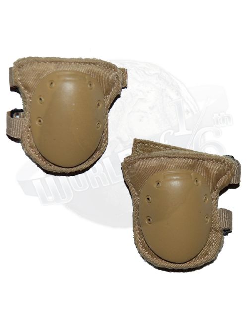 King's Toy U.S. Marine Corps Special Response Team: Knee Pads (Tan)