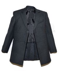 Long Shan Jin Shu Western Paradise Figure: Striped Blazer Coat (Black)