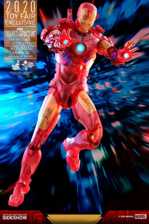 Hot Toys Iron Man Mark IV (Holographic Version) #11