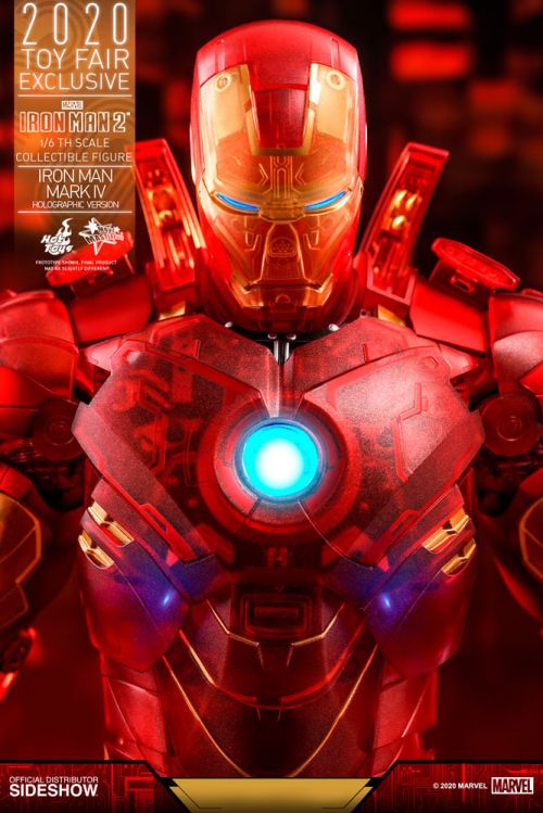 Hot Toys Iron Man Mark IV (Holographic Version) #17