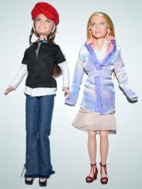 Mattel Toys Mary Kate & Ashley Olsen Figure Set