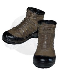 Mini Times U.S. Army Special Forces Paratrooper: Salomon Quest 4D GTX Boots (Brown)