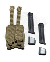Mini Times U.S. Army Special Forces Paratrooper: Glock Magazine With Attachment x 2 & Magazine Pouch
